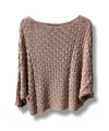 Kadın Merserize Triko Bluz Oversize Standart Beden 38-52 Uyumlu Salaş
