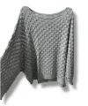 Kadın Merserize Triko Bluz Oversize Standart Beden 38-52 Uyumlu Salaş