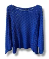 Kadın Merserize Triko Bluz Oversize Standart Beden 38-52 Uyumlu Salaş