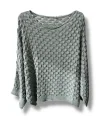 Kadın Merserize Triko Bluz Oversize Standart Beden 38-52 Uyumlu Salaş