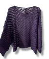 Kadın Merserize Triko Bluz Oversize Standart Beden 38-52 Uyumlu Salaş