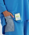 Denim cepli oversize takım-Mavi