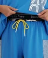 Denim cepli oversize takım-Mavi