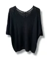 Duru Oversize Merserize Triko-siyah