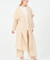 kapüşonlu kimono pantolon takım