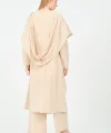 kapüşonlu kimono pantolon takım