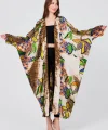 Keten kap desenli kaftan