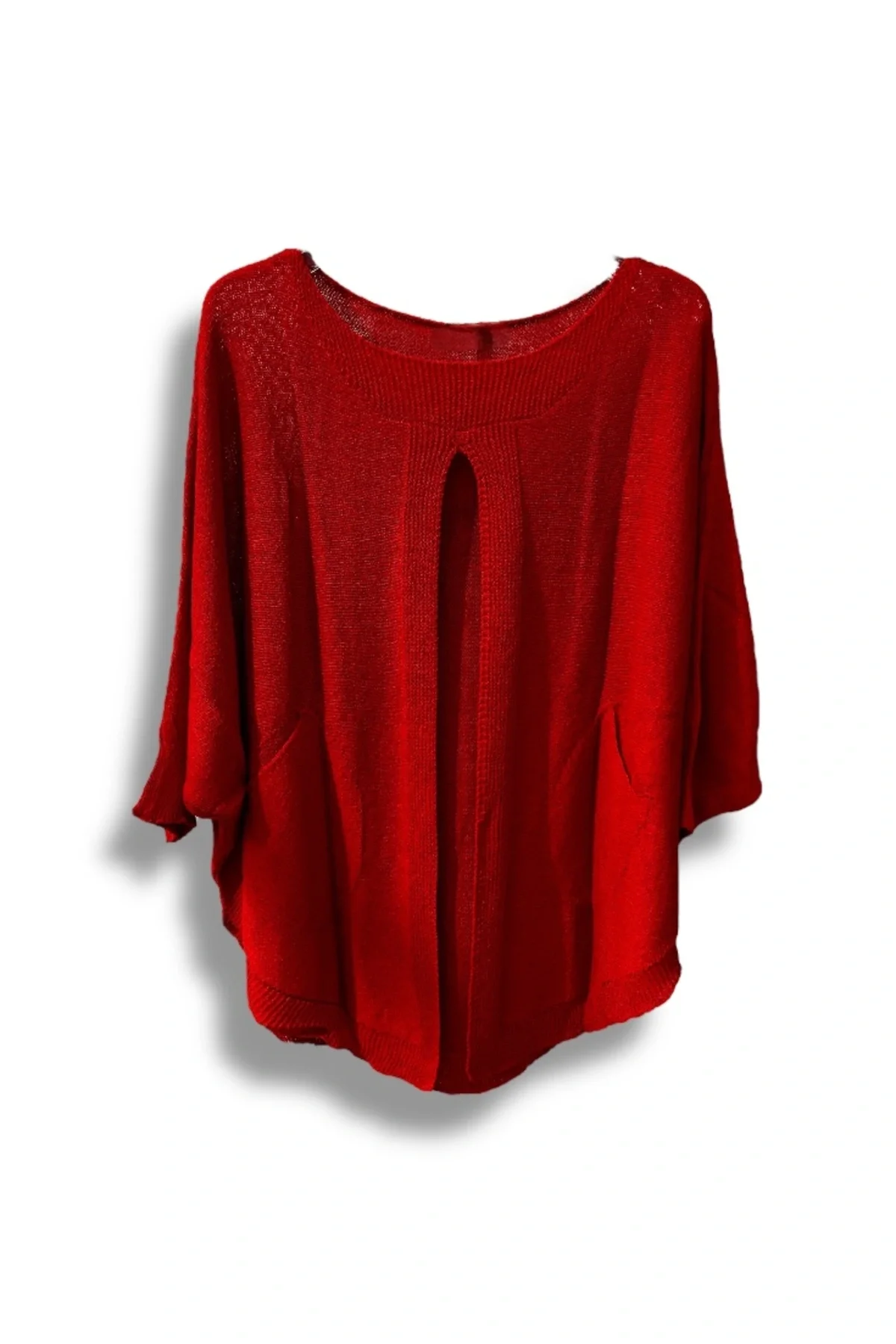 Merserize iki cepli hırka