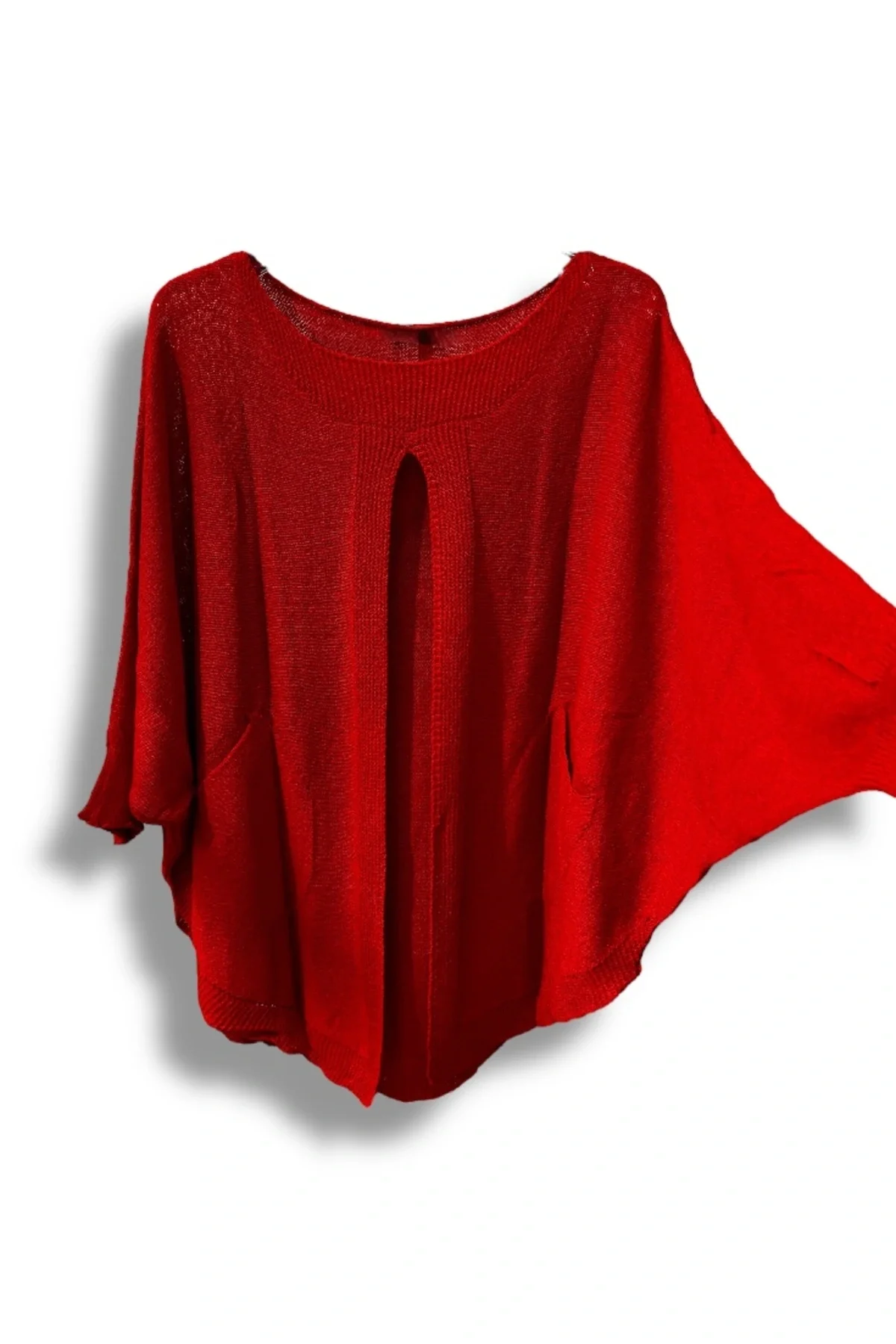 Merserize iki cepli hırka