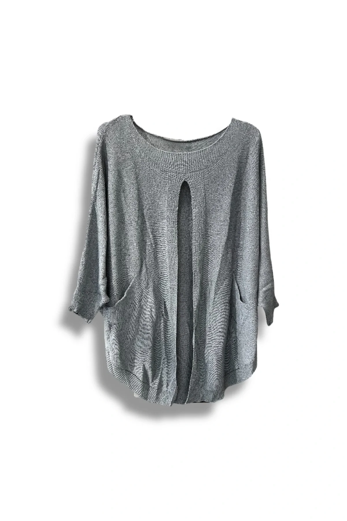 Merserize iki cepli hırka