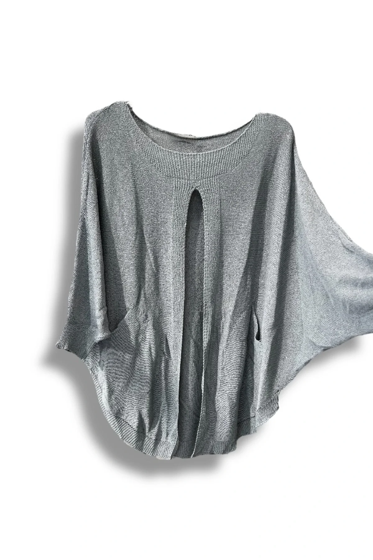 Merserize iki cepli hırka