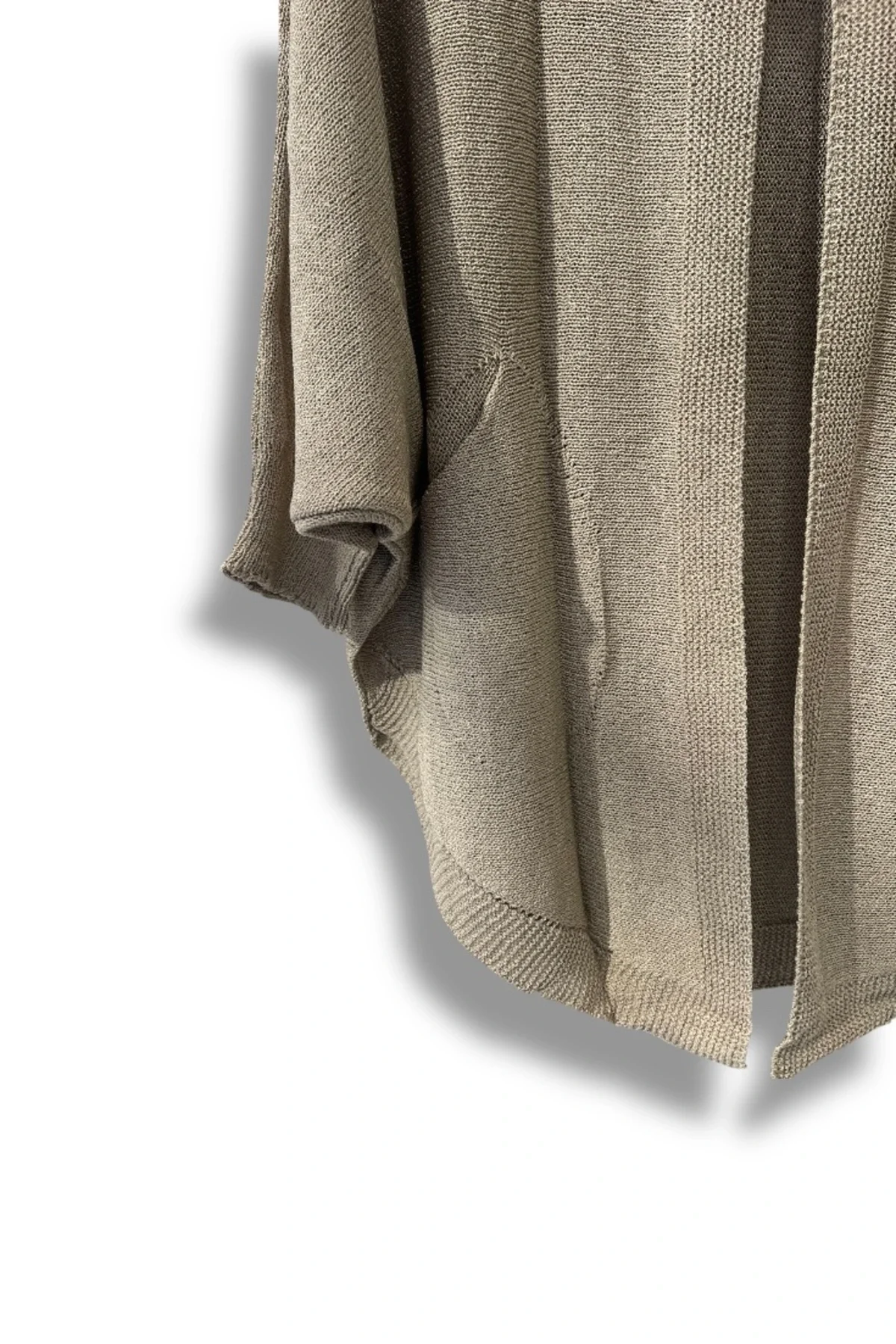 Merserize iki cepli hırka