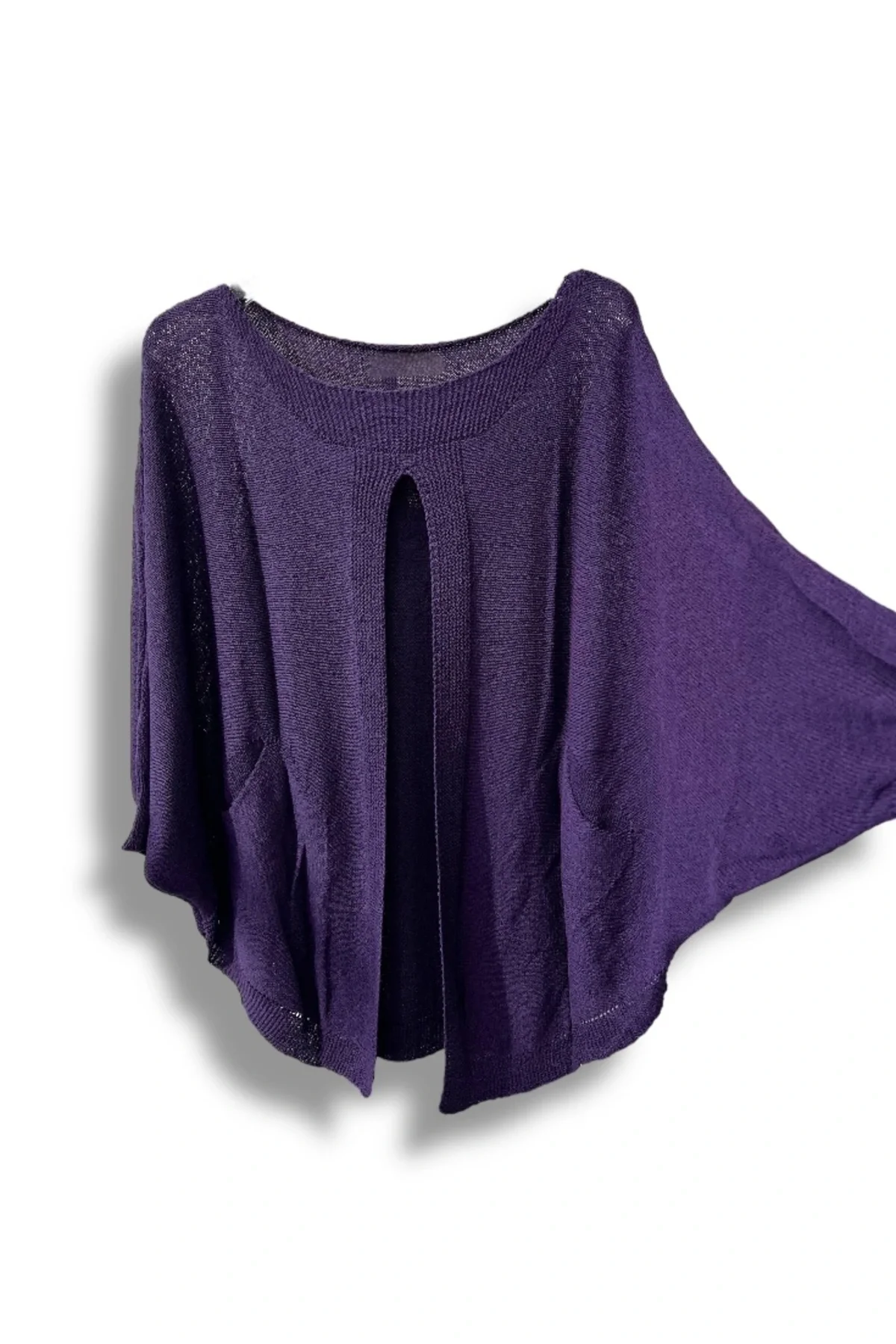 Merserize iki cepli hırka