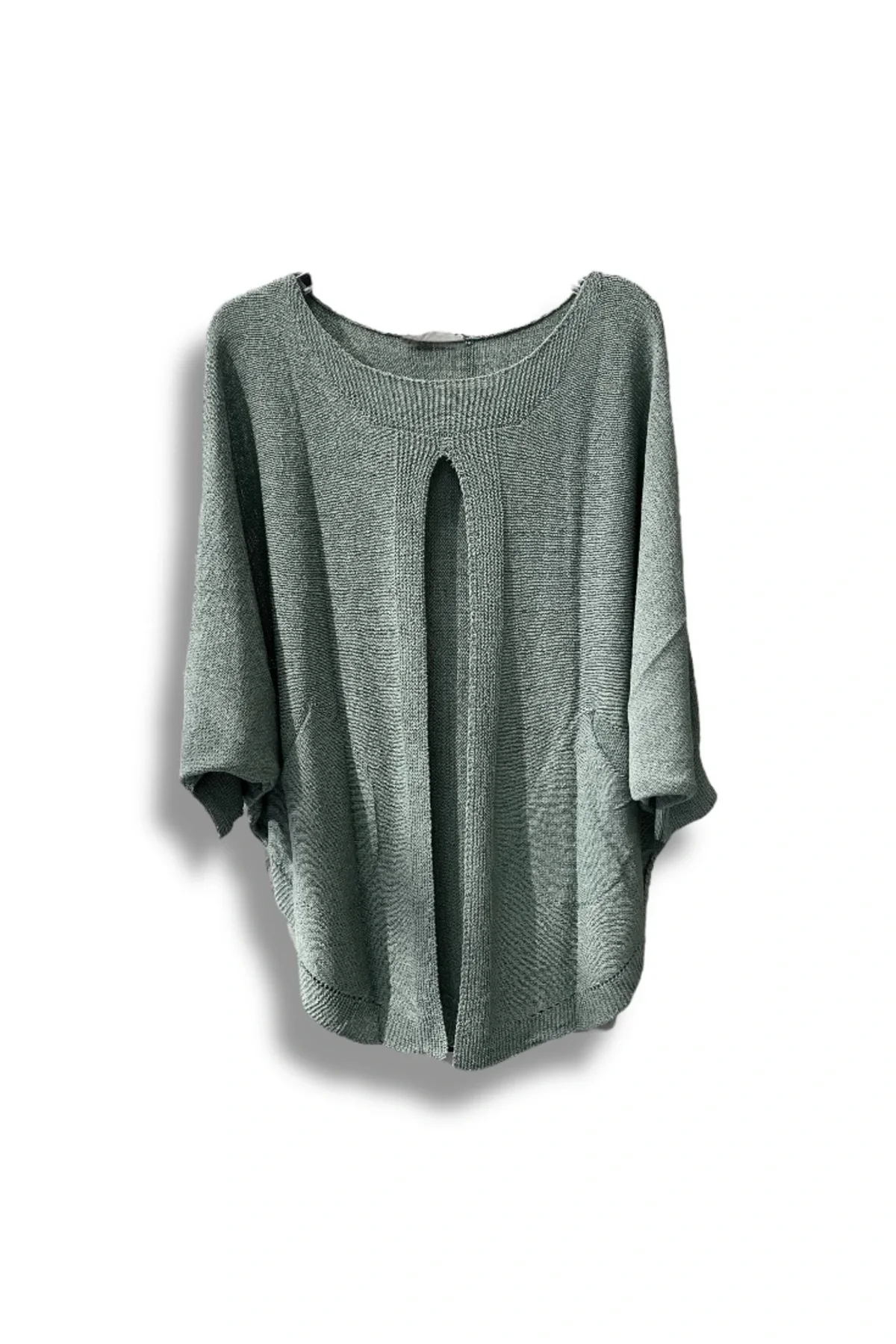 Merserize iki cepli hırka