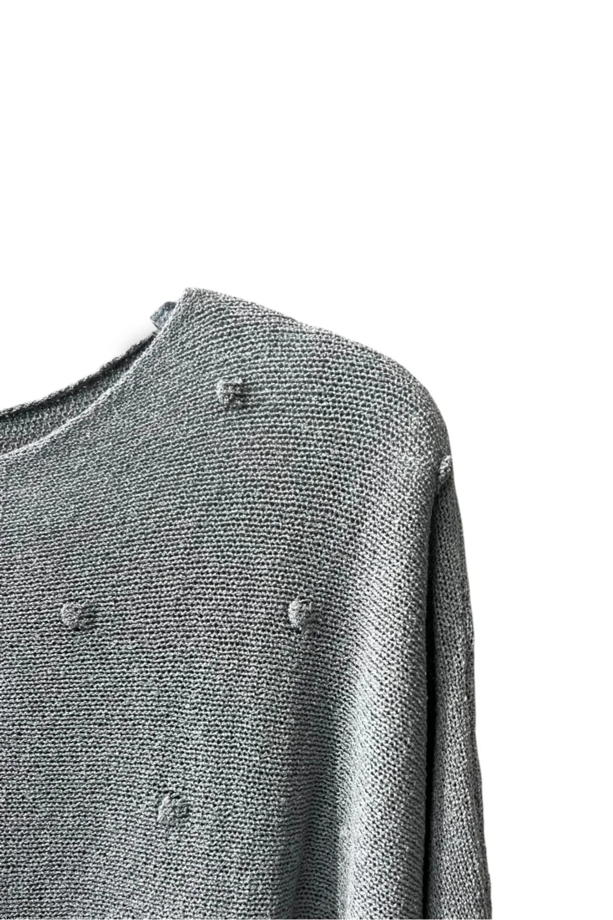 Merserize Triko Kadın Oversize Tunik - 38-52 Beden Uyumlu Standart Beden