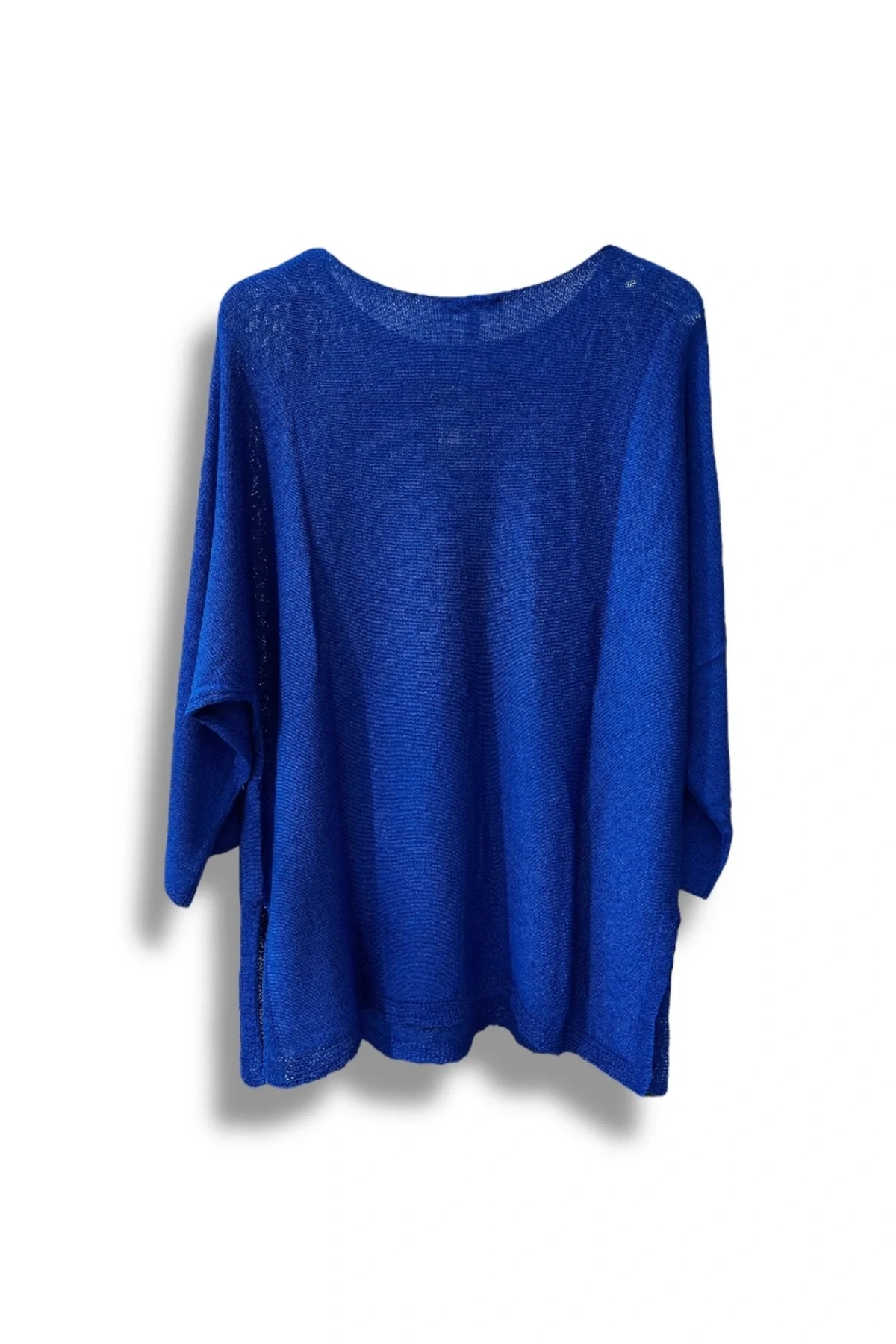 Merserize Triko Kadın Oversize Tunik - 38-52 Beden Uyumlu Standart Beden