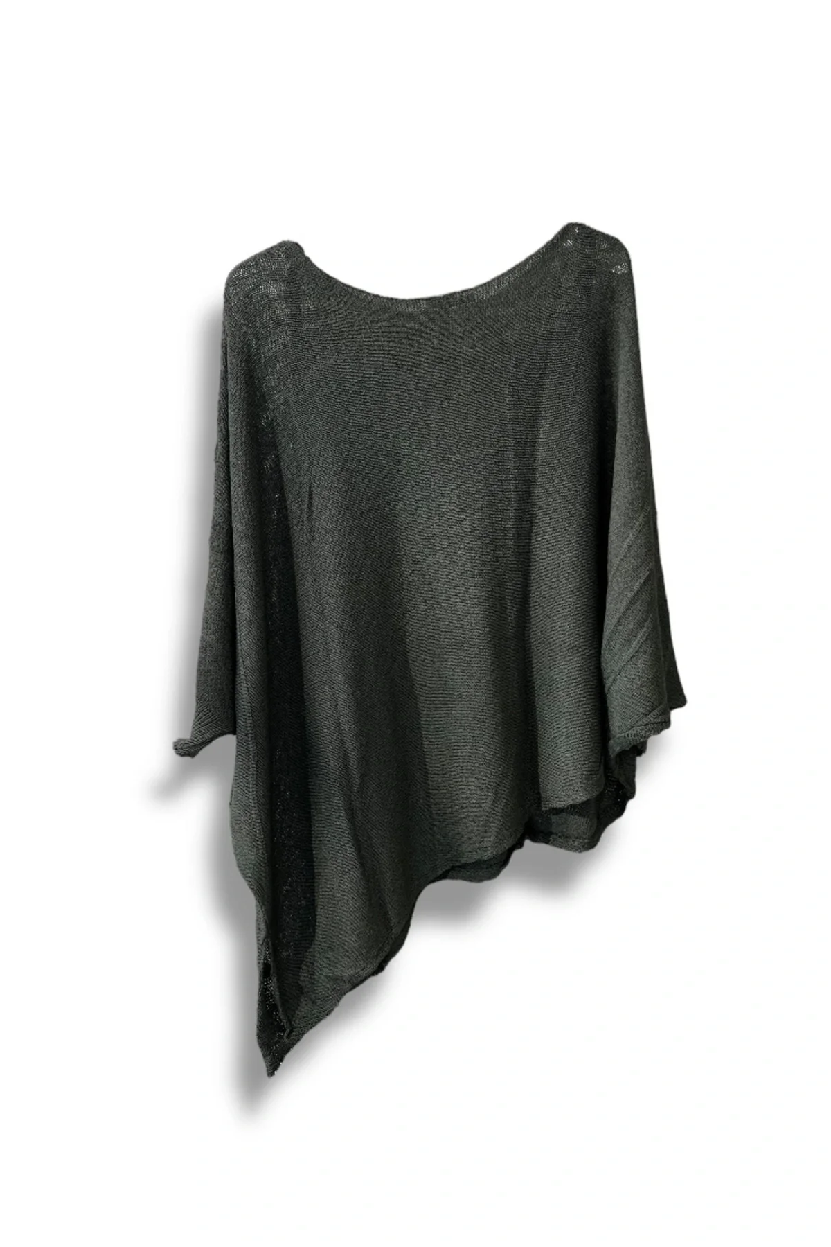 Oversize Cepli Merserize Bluz | 38-52 Beden Uyumlu Rahat Kalıp Triko