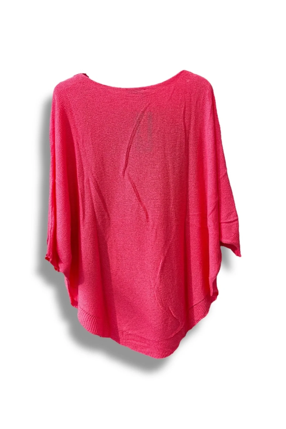 Merserize Triko Oversize Bluz - 38-52 Beden Uyumlu - Salaş Kazak