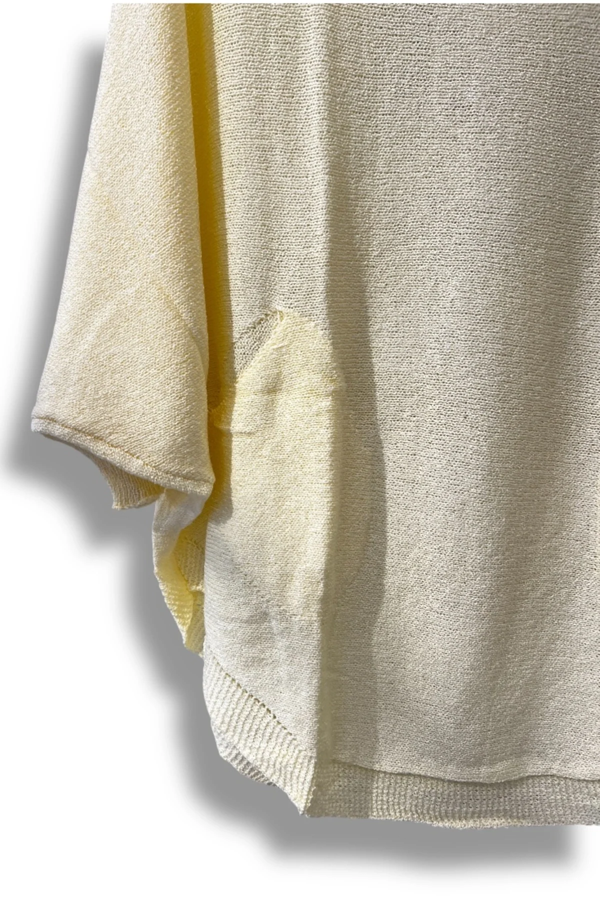 Merserize Triko Oversize Bluz - 38-52 Beden Uyumlu - Salaş Kazak