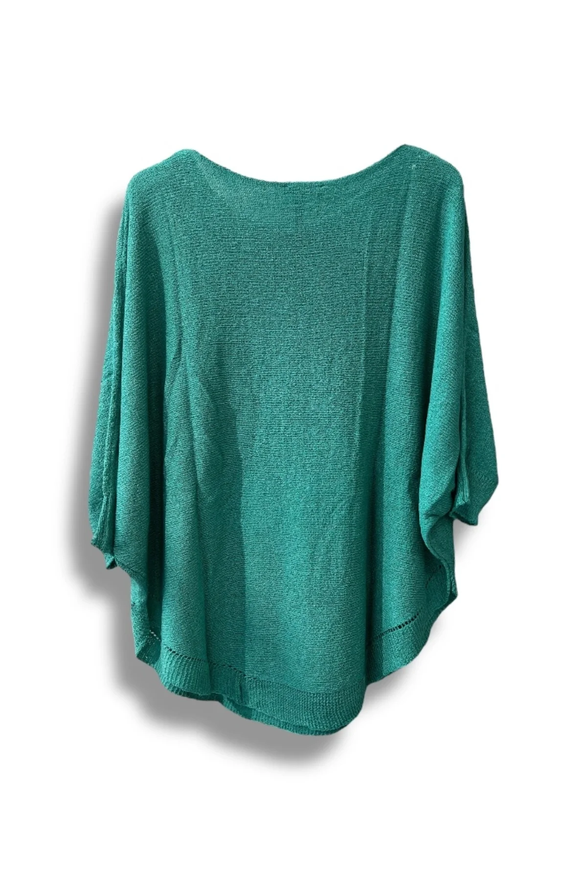 Merserize Triko Oversize Bluz - 38-52 Beden Uyumlu - Salaş Kazak