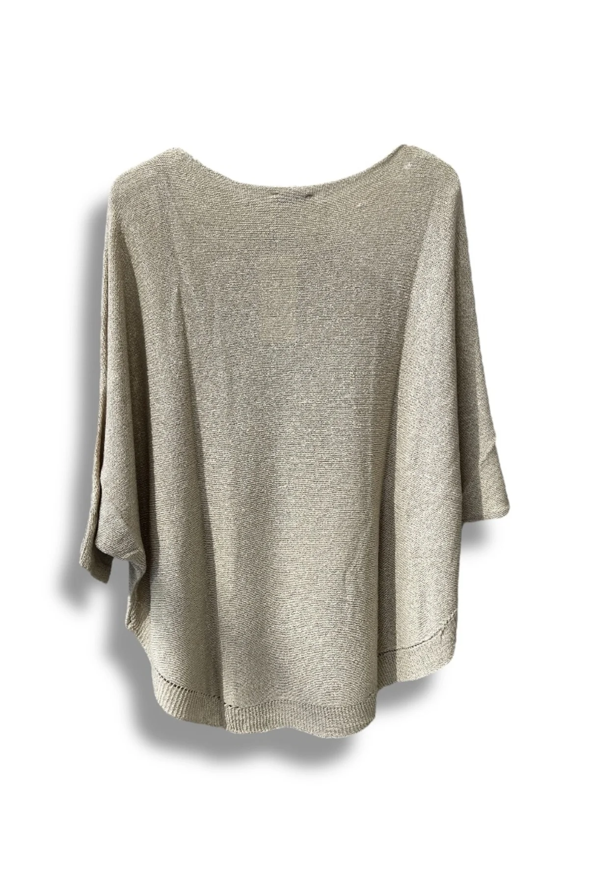 Merserize Triko Oversize Bluz - 38-52 Beden Uyumlu - Salaş Kazak