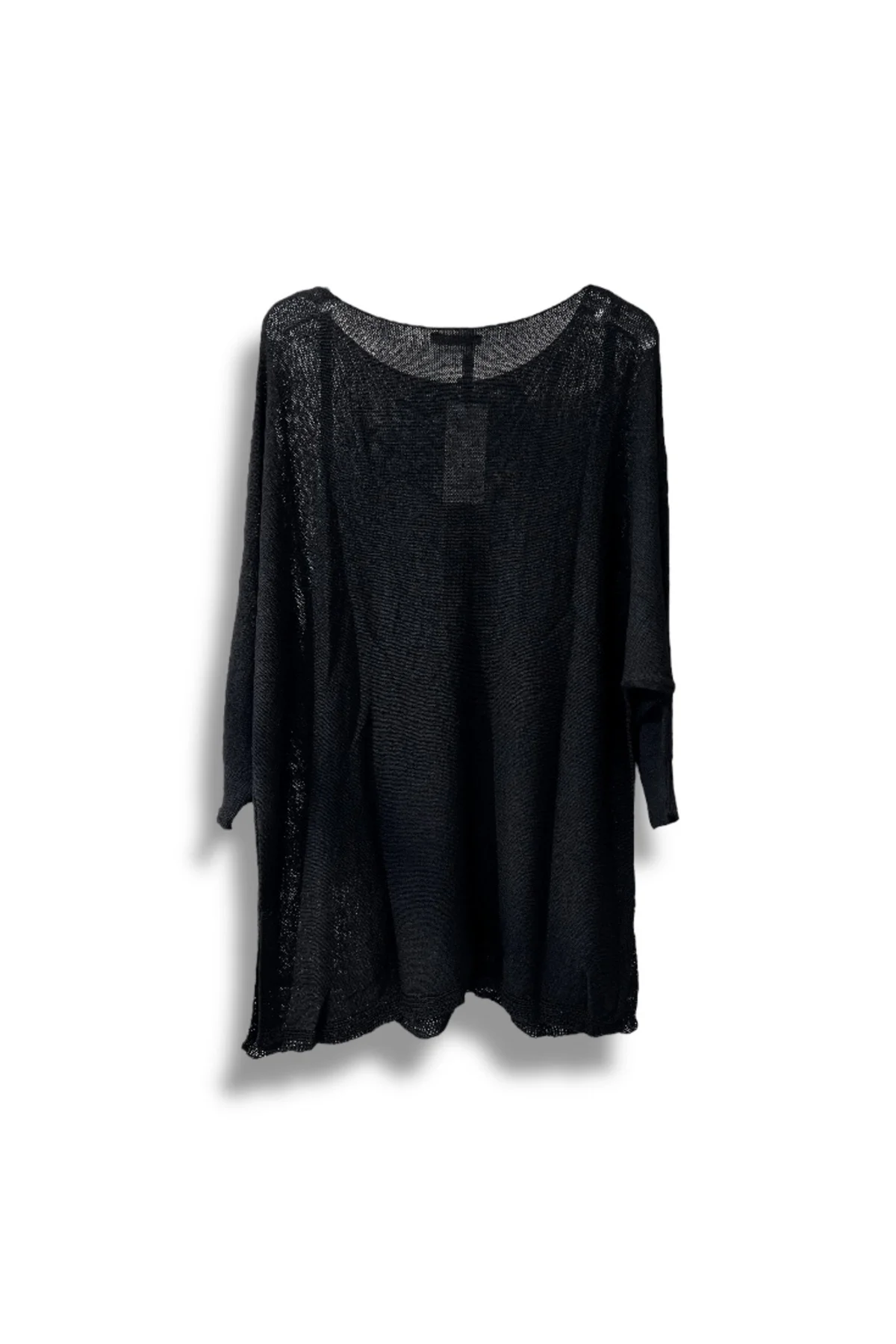 Oversize Merserize Triko Bluz | 38-52 Beden Uyumlu