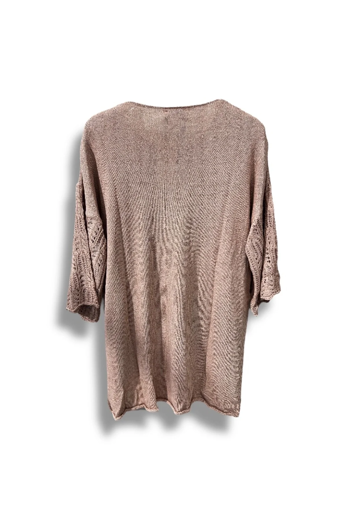 Merserize Oversize Triko Bluz – Standart Beden (38-48 Uyumlu) – Şık ve Rahat Tasarım