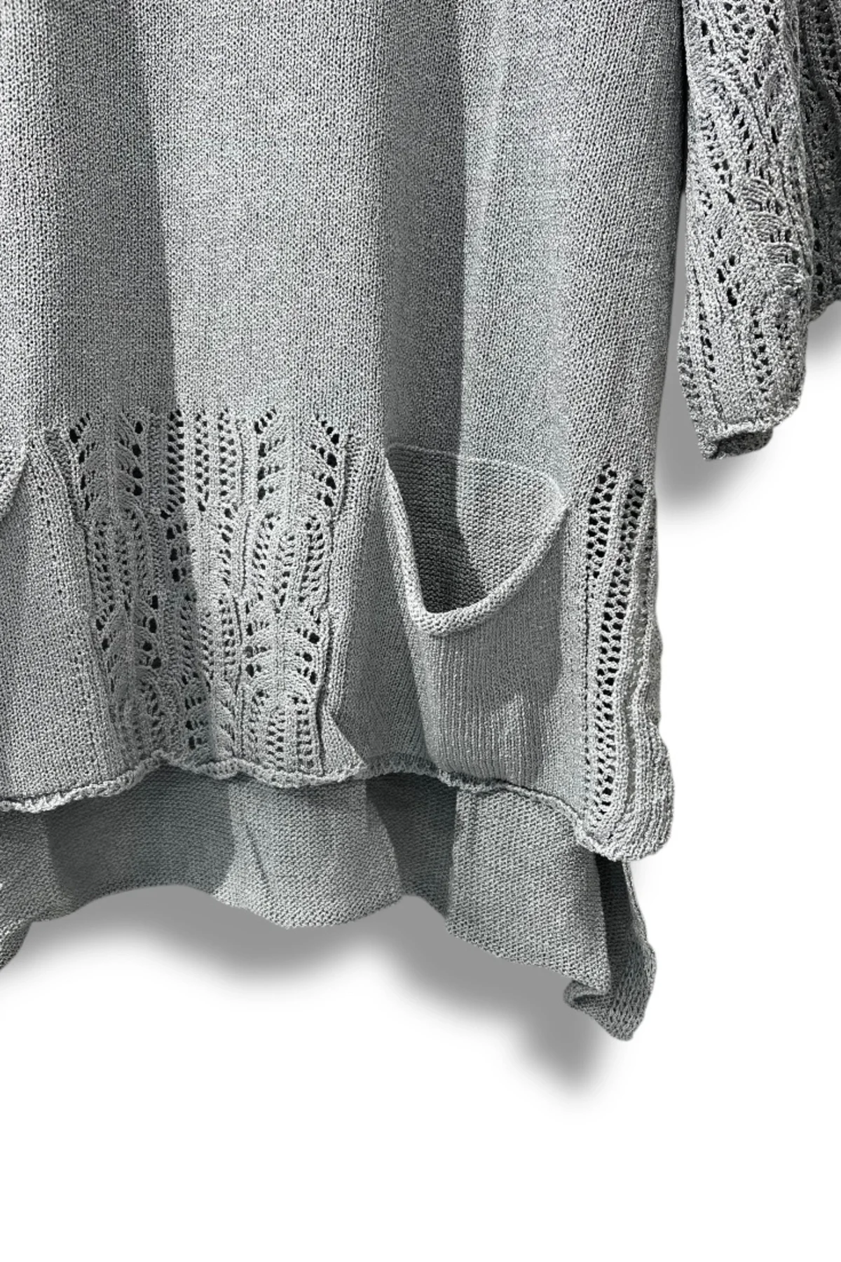 Merserize Oversize Triko Bluz – Standart Beden (38-48 Uyumlu) – Şık ve Rahat Tasarım