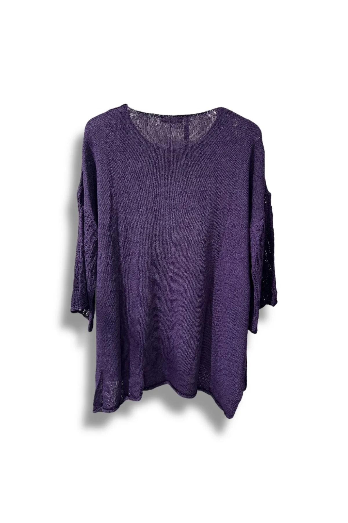 Merserize Oversize Triko Bluz – Standart Beden (38-48 Uyumlu) – Şık ve Rahat Tasarım