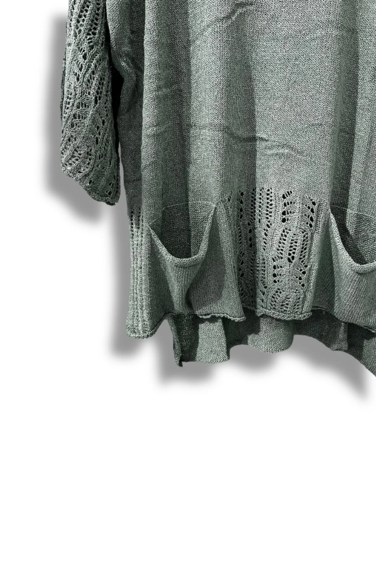 Merserize Oversize Triko Bluz – Standart Beden (38-48 Uyumlu) – Şık ve Rahat Tasarım