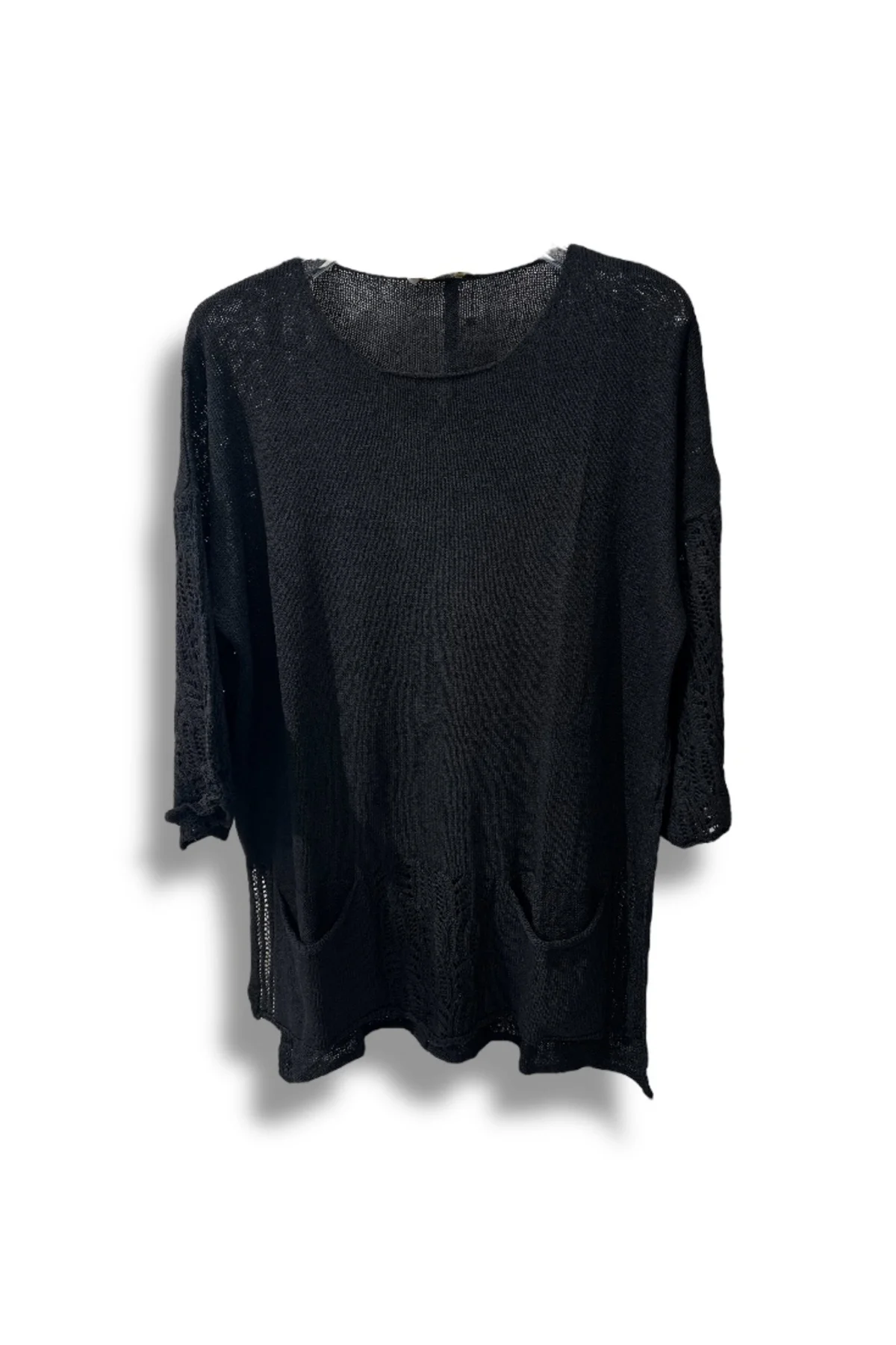 Merserize Oversize Triko Bluz – Standart Beden (38-48 Uyumlu) – Şık ve Rahat Tasarım