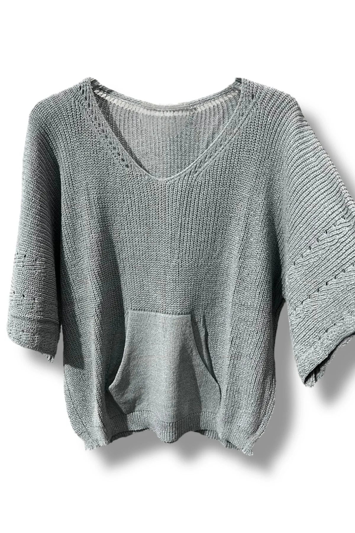 Merserize Triko Bluz %100 Pamuk Yumuşak Dokulu Standart Beden (38-48 Uyumlu)