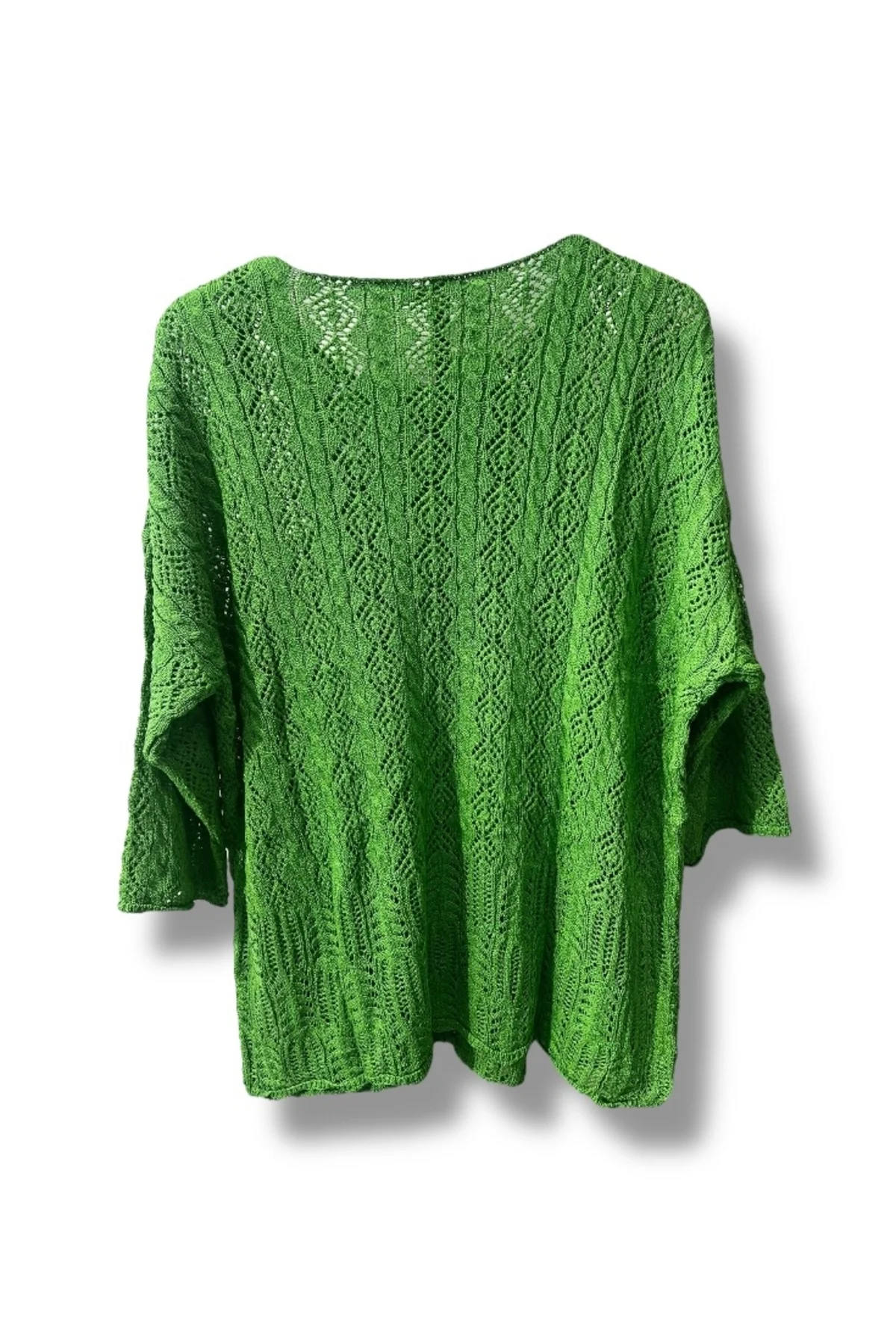 %100 Pamuk Merserize Triko Bluz – Standart Beden 38-48 Uyumlu, Cepli, Yumuşak Dokulu