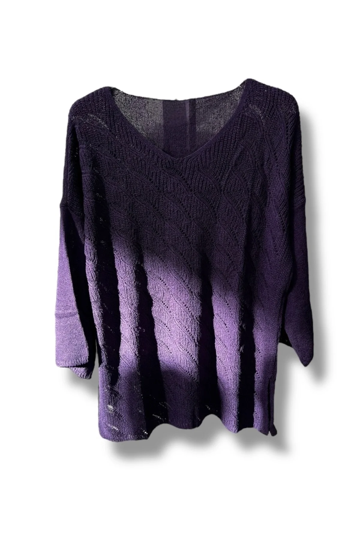 Merserize Triko Bluz (38-48 Beden Uyumlu Rahat Kalıp)