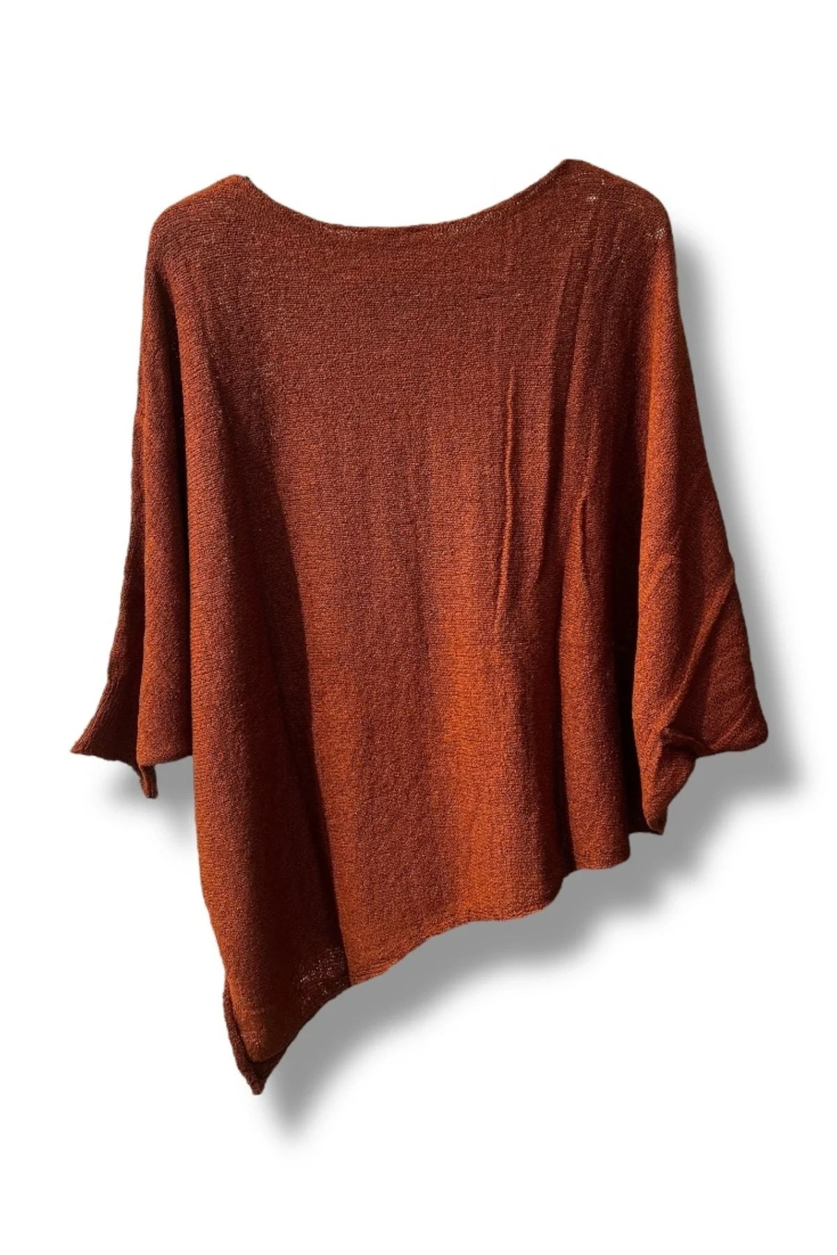 Oversize Cepli Merserize Bluz | 38-52 Beden Uyumlu Rahat Kalıp Triko