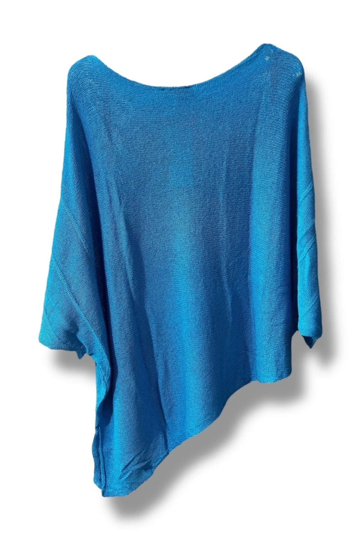 Oversize Cepli Merserize Bluz | 38-52 Beden Uyumlu Rahat Kalıp Triko