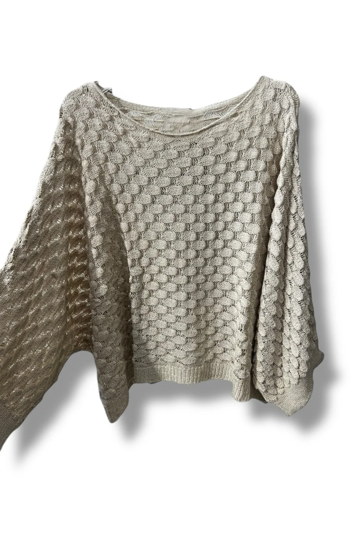 Kadın Merserize Triko Bluz Oversize Standart Beden 38-52 Uyumlu Salaş
