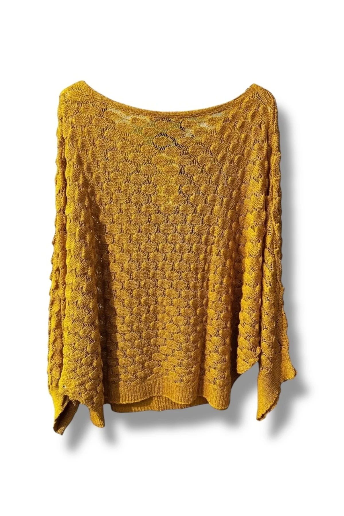 Kadın Merserize Triko Bluz Oversize Standart Beden 38-52 Uyumlu Salaş