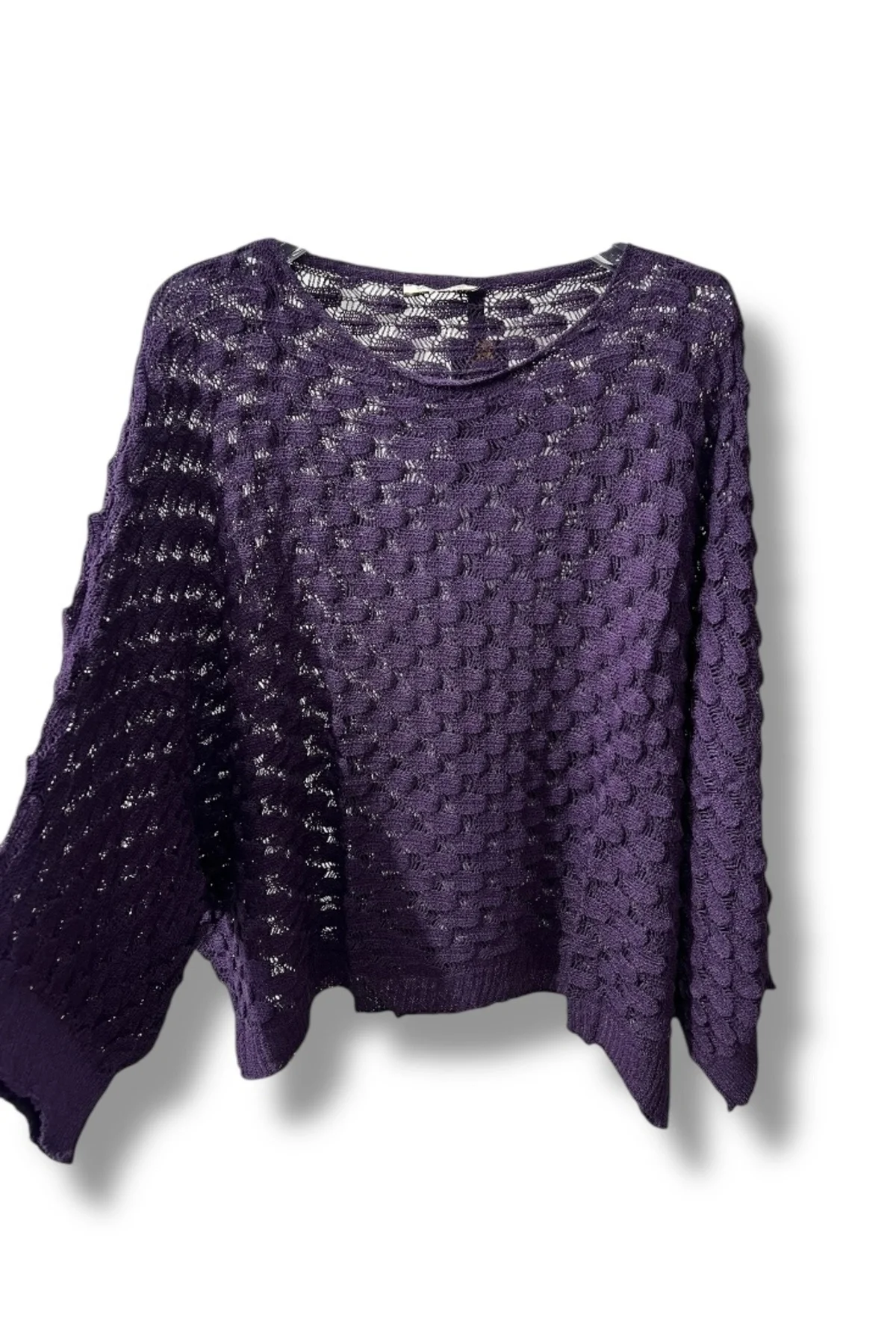 Kadın Merserize Triko Bluz Oversize Standart Beden 38-52 Uyumlu Salaş