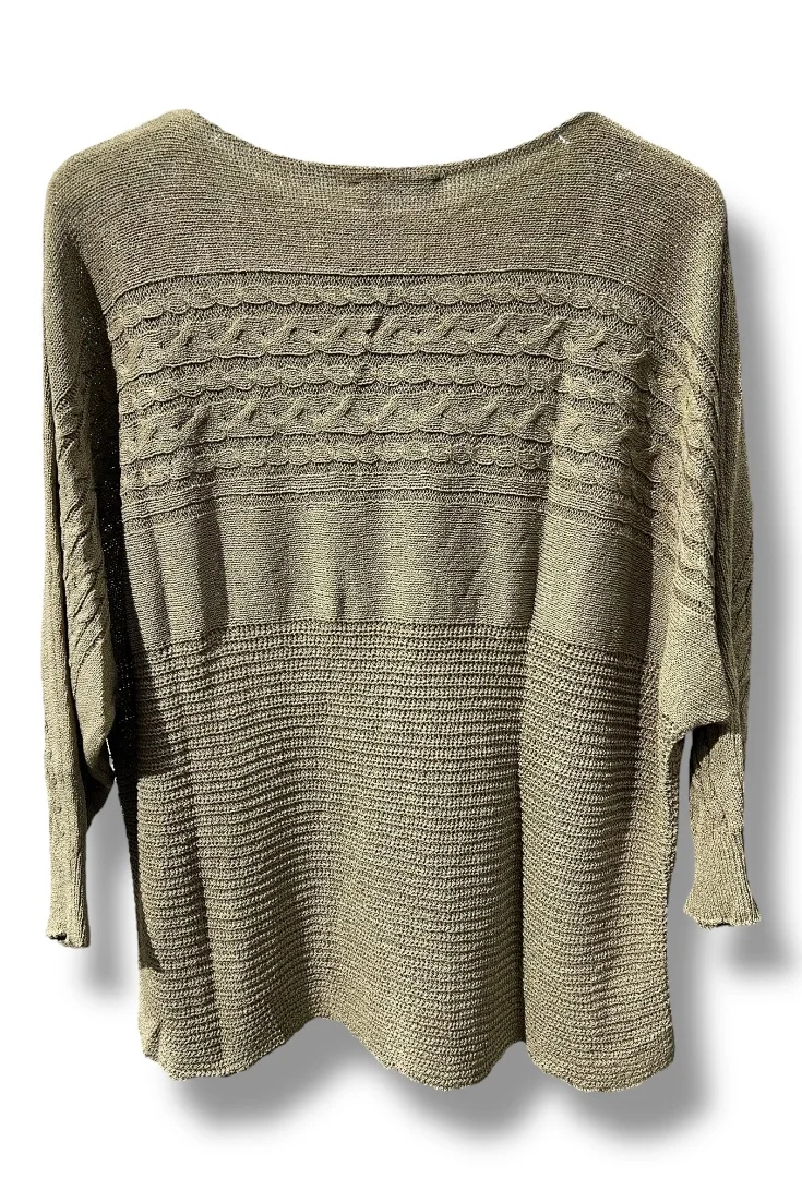 Merserize Triko Bluz 38-48 Beden Uyumlu Rahat Kalıp-Vizyon