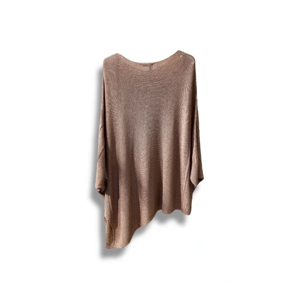 Kadın Merserize Triko Bluz – Oversize Rahat Kalıp, Baskılı Bluz (38-48 Beden)