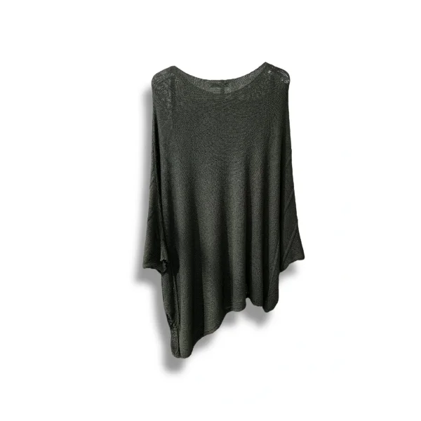 Kadın Merserize Triko Bluz – Oversize Rahat Kalıp, Baskılı Bluz (38-48 Beden)