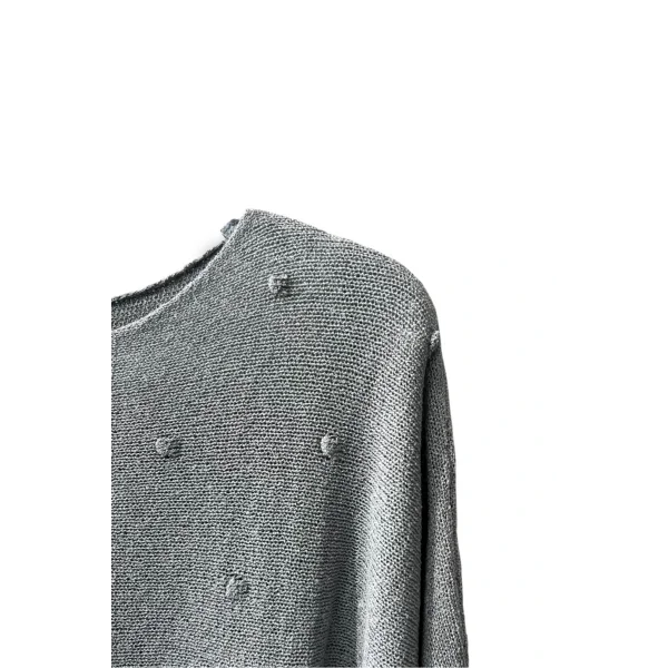 Merserize Triko Kadın Oversize Tunik - 38-52 Beden Uyumlu Standart Beden