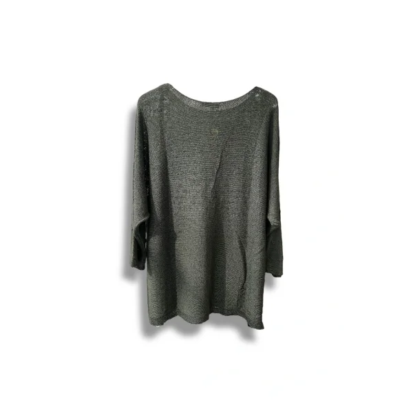 Merserize Triko Kadın Oversize Tunik - 38-52 Beden Uyumlu Standart Beden