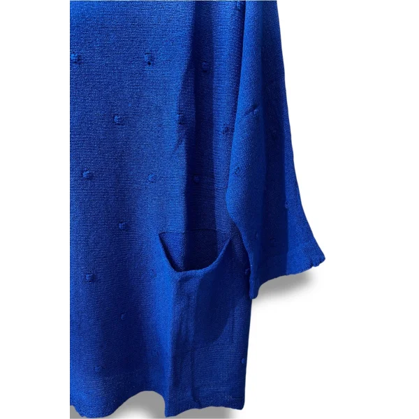 Merserize Triko Kadın Oversize Tunik - 38-52 Beden Uyumlu Standart Beden