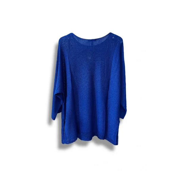 Merserize Triko Kadın Oversize Tunik - 38-52 Beden Uyumlu Standart Beden