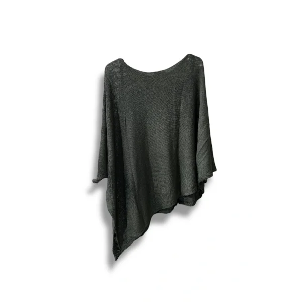 Oversize Cepli Merserize Bluz | 38-52 Beden Uyumlu Rahat Kalıp Triko