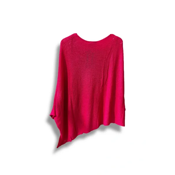 Oversize Cepli Merserize Bluz | 38-52 Beden Uyumlu Rahat Kalıp Triko