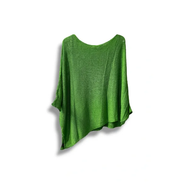 Oversize Cepli Merserize Bluz | 38-52 Beden Uyumlu Rahat Kalıp Triko