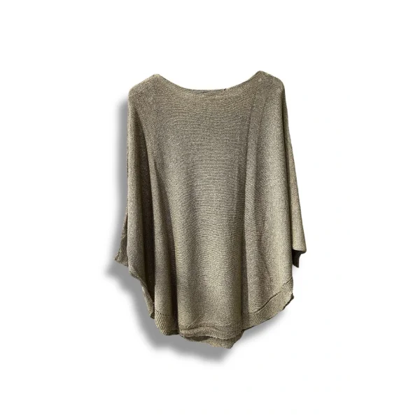 Oversize Cepli Merserize Bluz | 38-52 Beden Uyumlu Rahat Kalıp Triko